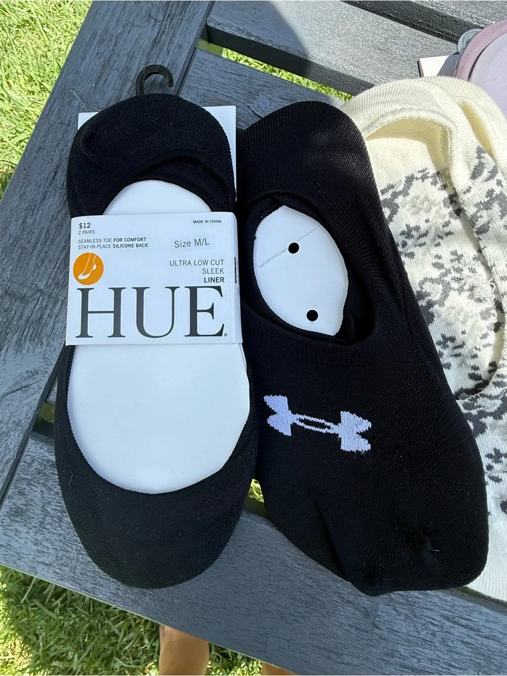 Hue Under Armour Laura Ashley No-Show Liner Socks 10 pairs